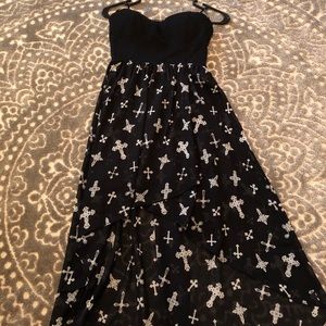 high-low Strapless dress  women’s small